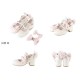 Sheep Puff Love Lace Medium Heel Shoes(Limited Pre-Order/8 Colours/Full Payment Without Shipping)